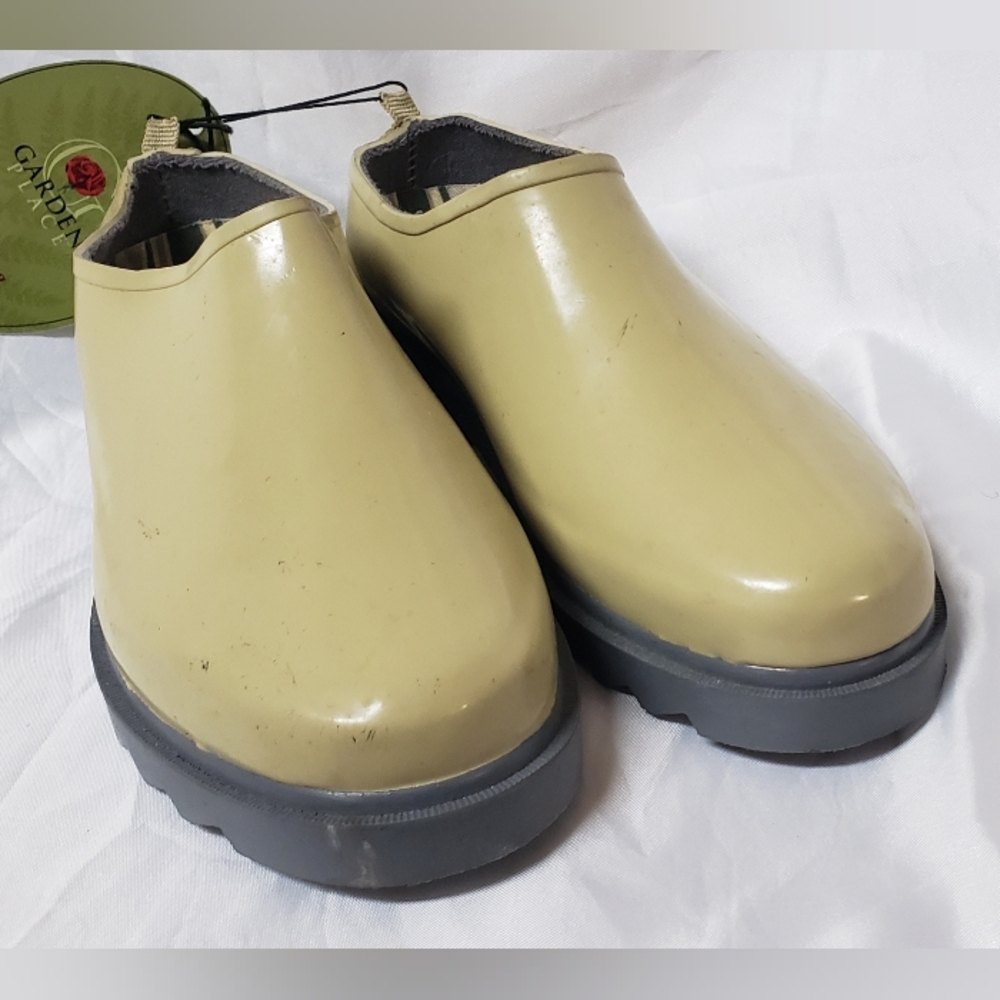 MID WEST Garden Clogs Ladies 7 Waterproof 100% Rubber New See Photos
